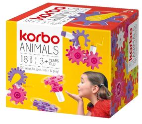 Klucīši Korbo Animals, 19 gab.