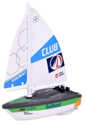 Игрушечная лодка Sailing Boat ZA5234, белый цв./зеленый цв.