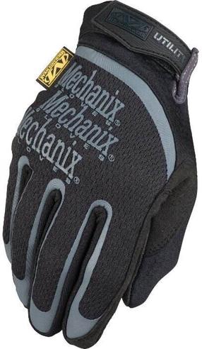 Darba cimdi Mechanix Wear Utility H15-05-012, melna krās./pelēka krās., XXL, 2 gab.