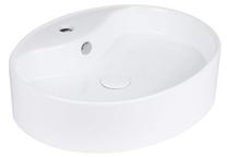 Vonios praustuvas Uptrend Melia TR4031, keramika, 56 cm x 46 cm x 14 cm, balta sp.
