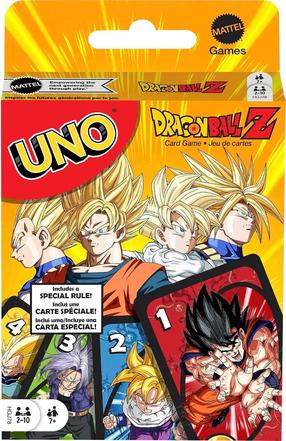 Карточные игрa Уно Mattel Games Dragon Ball Z