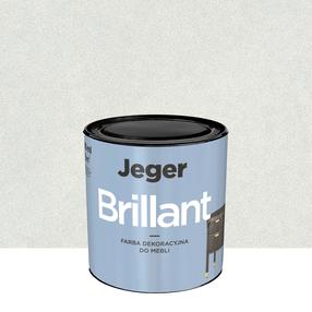 Dažai, baldams Jeger Brillant Nickel, pusiau blizgus, 0.5 l, pilka sp.