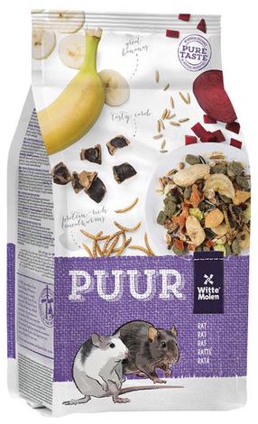 Väikeloomade toit Witte Molen, rottide jaoks, 0.8 kg