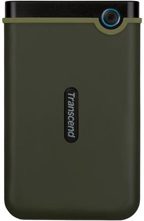 Kietasis diskas Transcend StoreJet, HDD, 2 TB, žalia sp.
