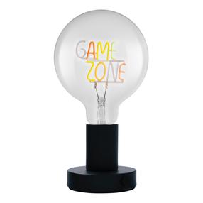 Darba galda gaismeklis Osram, LED, 1.2W, caurspīdīga krās./melna krās.