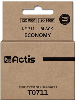 Tintes printera kasetne Actis Standard KE-711, melna krās., 15 ml