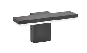 Sieninis lauko šviestuvas Su-Ma Fler, 10W, LED, IP54, juoda sp., 24 cm x 11.5 cm