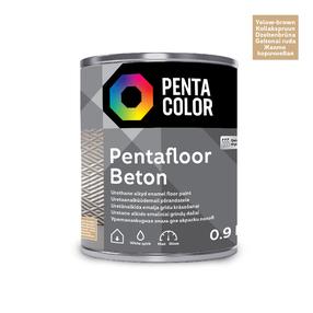 Grindų dažai Pentacolor Pentafloor Beton, geltonai ruda sp., 0.9 l
