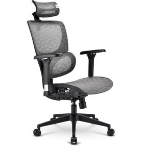 Рабочее кресло Sharkoon OfficePal C40M, 50 x 52.5 x 44 - 52 см, серый цв.