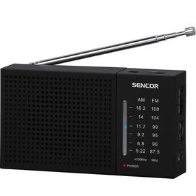 Raadiovastuvõtja Sencor SRD 1800, must v.