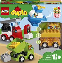 Konstruktorius LEGO Duplo Mano pirmieji automobiliai 10886, 34 vnt.