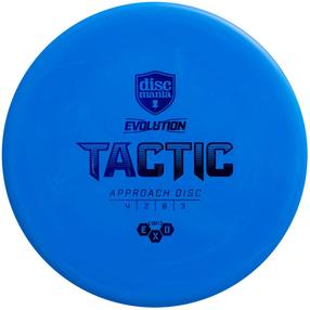 Диск для гольфа Discmania Evolution Soft Exo Tactic 4/2/0/3, синий цв.