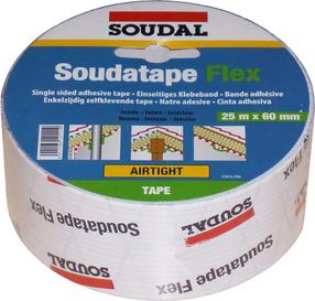 Tvaika barjeras lente būvniecībai/remontam Soudal, 25 m x 60 mm