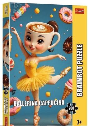 Dėlionė Trefl BrainRots Ballerina Cappuccina, 48 cm x 34 cm, 200 vnt., įvairių spalvų