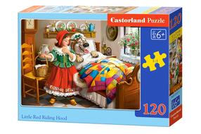 Пазл Castorland Little Red Riding Hood 13227, 23 см x 32 см, 120 шт., многоцветный