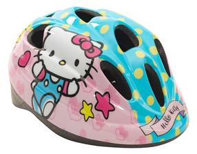 Dviratininkų šalmas vaikams Toimsa Hello Kitty, mėlyna sp./geltona sp./rožinė sp., M