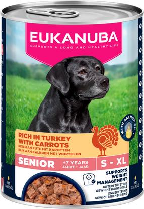 Влажный корм для собак Eukanuba, индюшатина/морковь, 0.4 кг