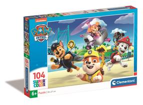 Dėlionė Clementoni Paw Patrol 27265, 27 cm x 38 cm, 104 vnt., įvairių spalvų