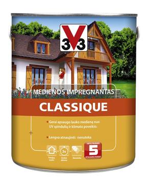 Puidu immutusvahend V33 Classique, läbipaistev v., 0.75 l