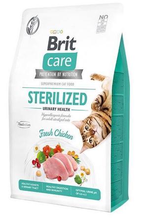 Сухой корм для кошек Brit Care Sterilized Urinary Health Fresh Chicken, курица, 7 кг