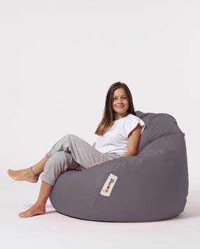 Sėdmaišis Hanah Home Premium XXL 248FRN1167, tamsiai pilka sp.