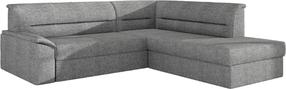 Kampinė sofa Elano Sawana 21, pilka sp., dešininė, 255 x 212 cm x 90 cm