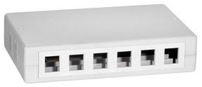 Võrgutoodete lisad Logilink Keystone Surface Mounted Box 12-port UTP, valge v.