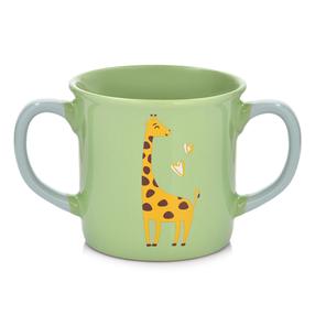 Bērnu krūzīte Ambition Sweetie Giraffe, 250 ml, 1 g., 7.6 cm, keramika, zaļa krās.