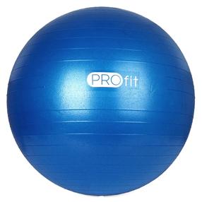 Gimnastikos kamuolys PROfit 7799244, mėlyna sp., 75 cm