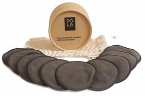 Dekoratīvās kosmētikas tīrīšanas lupatiņa, atkārtoti lietojams Pola Cosmetics With Carbon Fiber, 10 gab.