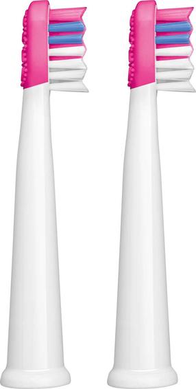 Elektriskās zobu birstes galviņa Sencor 013Rs, rozā krās., 2 gab.