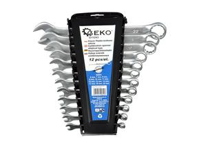 Kombinuotų raktų rinkinys Geko G11243, 6 - 22 mm