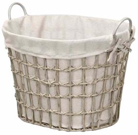 Pesukorv Kipit, 40 l, hall v., 44 cm x 43 cm x 50 cm