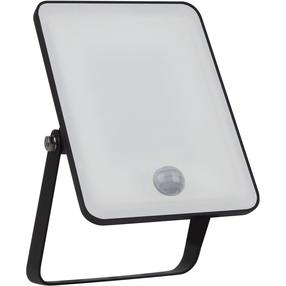 Prožektor Osram, 10 W, 950 lm, 4000 °K, IP65, must