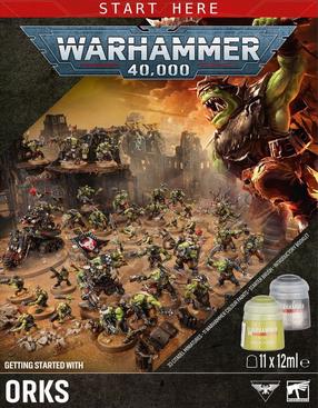 Piederums galda spēlēm Warhammer Getting Started With Orks
