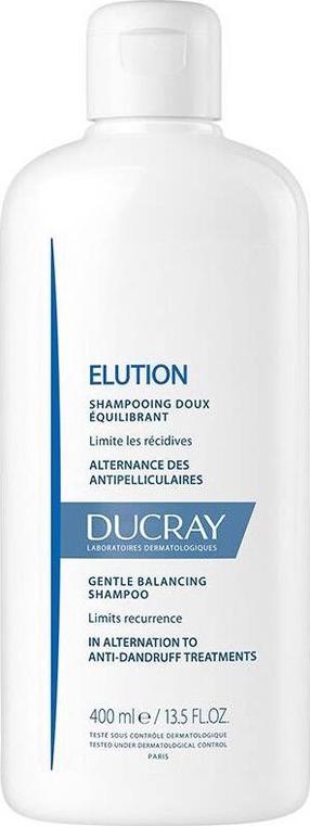 Šampoon Ducray Elution Balancing, 400 ml