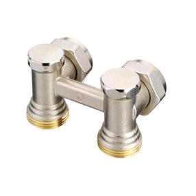 Klapid radiaatoritele Danfoss RLV–KS, sulgur/nurk, küttesüsteemidele, 1/2 tolli - väliskeere, 3/4 tolli - väliskeere