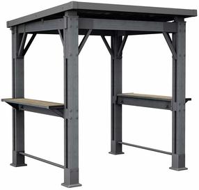 Aiatelk Keter Grill, 247 cm x 238 cm, must v.