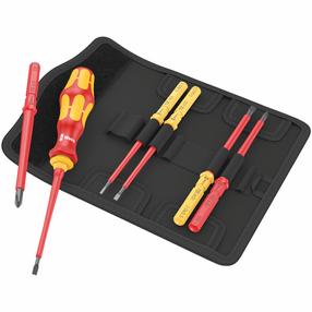 Набор отверток Wera VDE 60 i/7, изолированный, 5 см, 7 шт.
