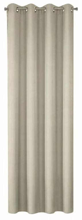 Naktinė užuolaida Rita, rusva sp., 140 cm x 250 cm