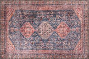 Paklājs Conceptum Hypnose Blues Chenille AL 366, daudzkrāsains/sarkana krās., 330 cm x 230 cm