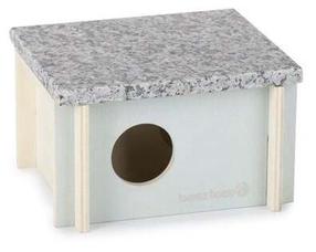 Namelis graužikams Beeztees Cico, 15 cm x 13 cm x 9 cm, žalia sp./pilka sp.