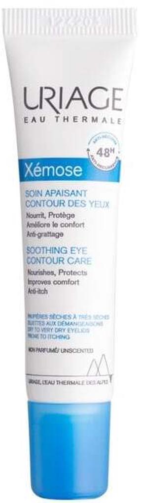 Acu krēms Uriage Xemose Eye Contour Care, 15 ml