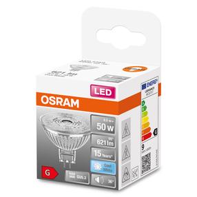Spuldze Osram LED, MR16, auksti balta krās., GU5.3, 8 W, 621 lm