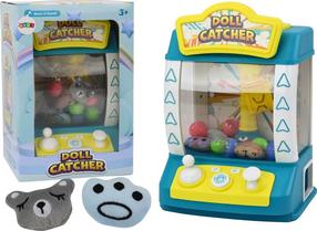 Elektroninis žaidimas Lean Toys Doll Catcher, 19 cm, mėlyna sp.