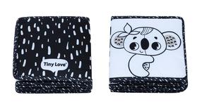 Буклет с занятиями для малышей Tiny Love Black & White, белый цв./черный цв.