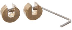 Durvju un logu slēdzene Dreambaby Sliding Window Lock, misiņa krās., 2 gab.