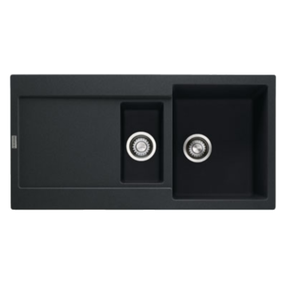 Virtuves izlietne Franke Maris Mrg 651, granīts, 97 cm x 50 cm x 30 cm, onyx krās.