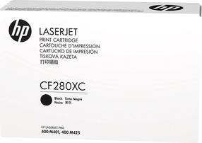 Tonera kasete HP LaserJet No.80X CF280X, melna krās.