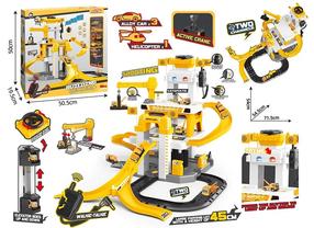 Автомобильная стоянка Building Center BW1739027, желтый цв.